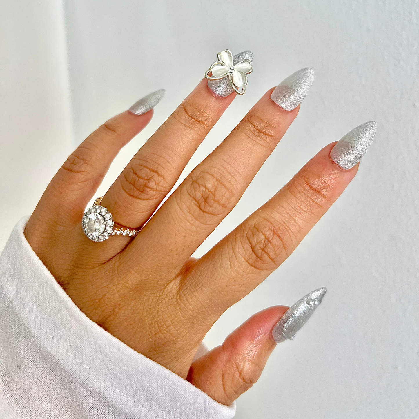 Ethereal Elegance Handcrafted Nail Box