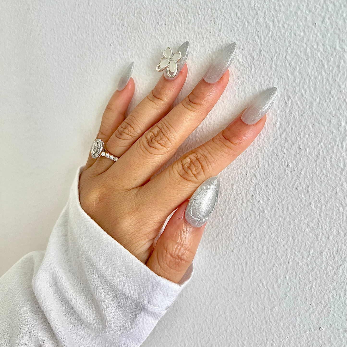 Ethereal Elegance Handcrafted Nail Box
