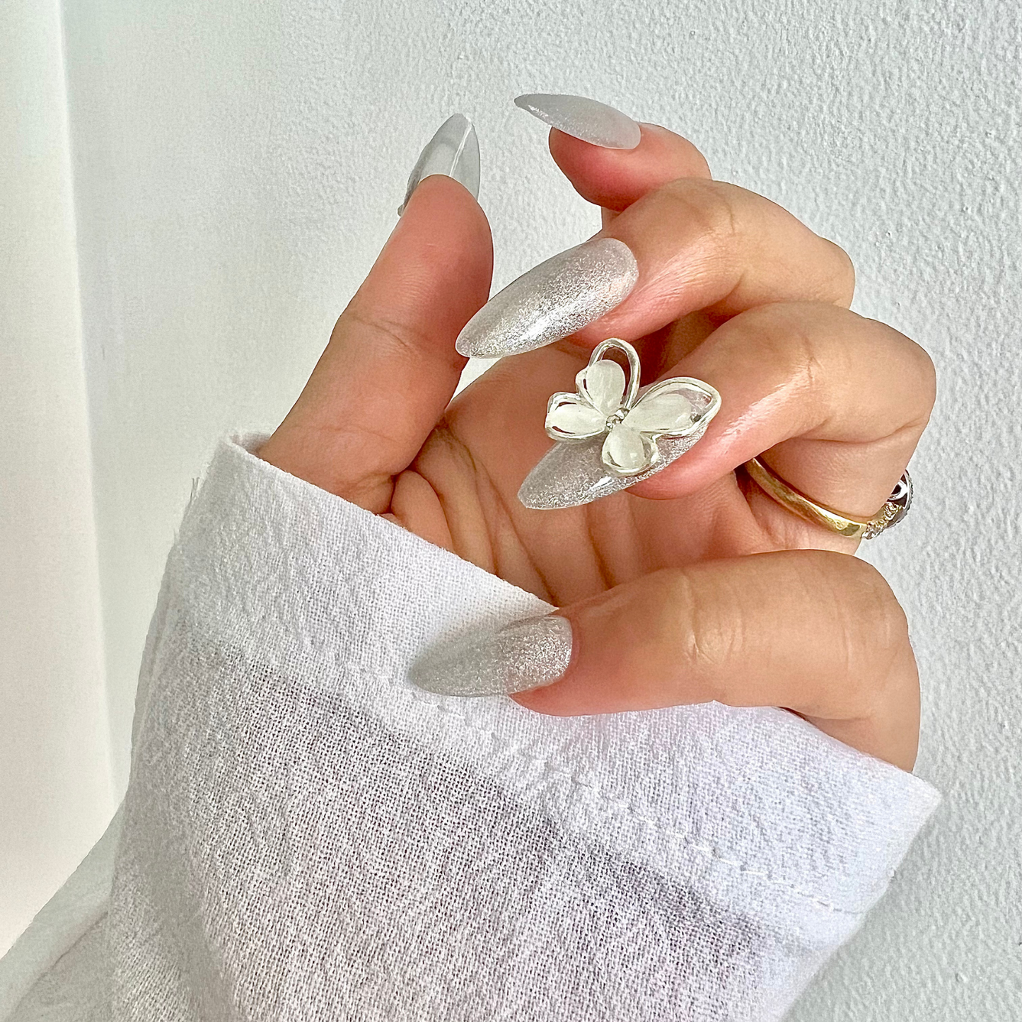 Ethereal Elegance Handcrafted Nail Box