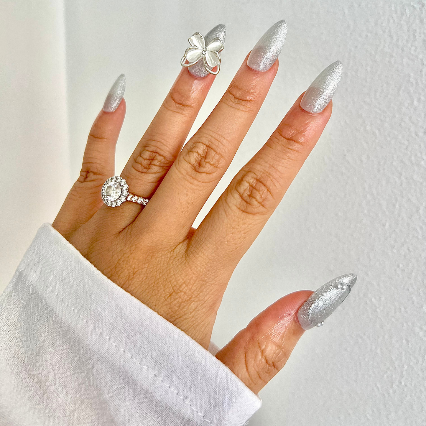 Ethereal Elegance Handcrafted Nail Box