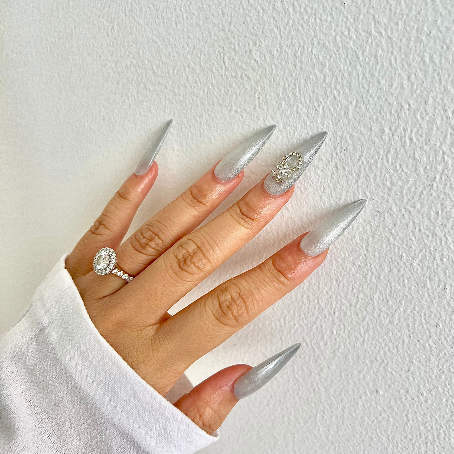 Luminous Lace Handcrafted Nail Box