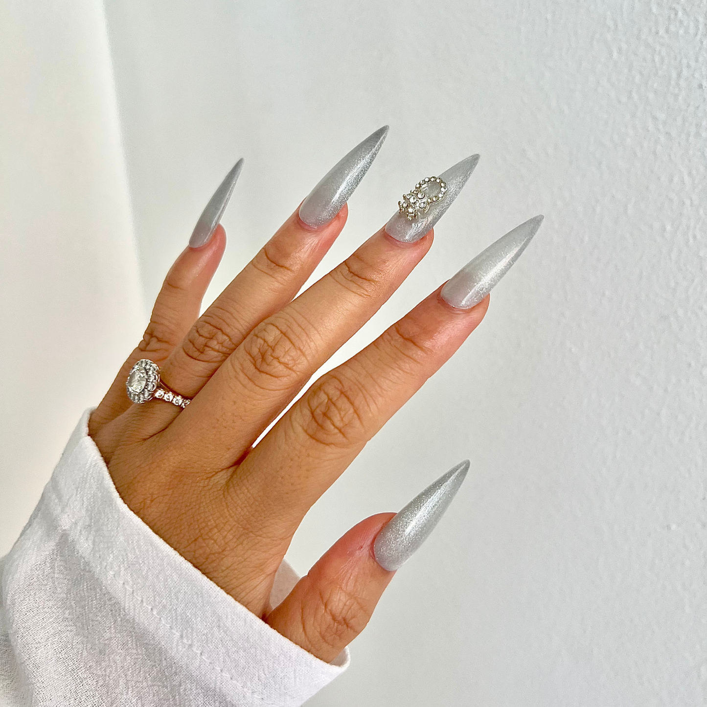 Luminous Lace Handcrafted Nail Box