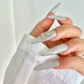 Luminous Lace Handcrafted Nail Box